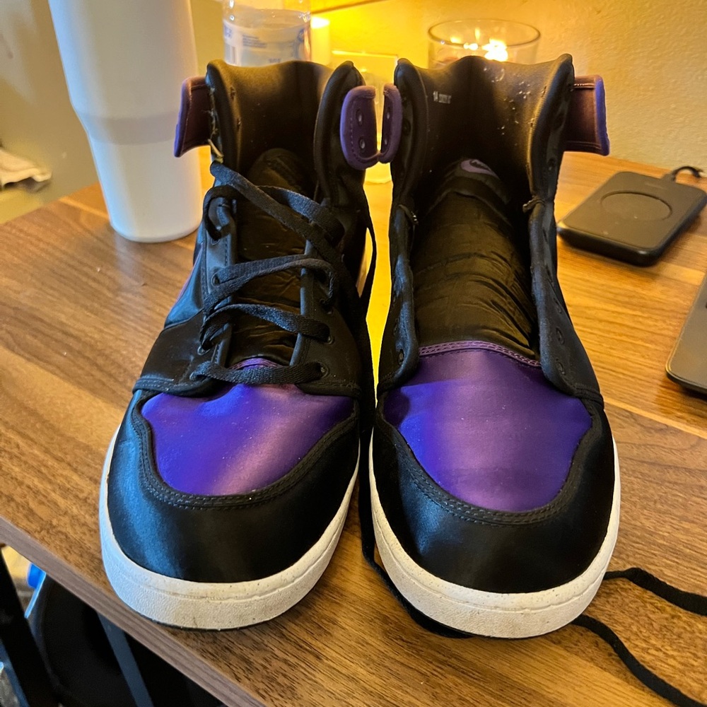 JORDAN 1 KO HIGH 'BLACK FIELD PURPLE